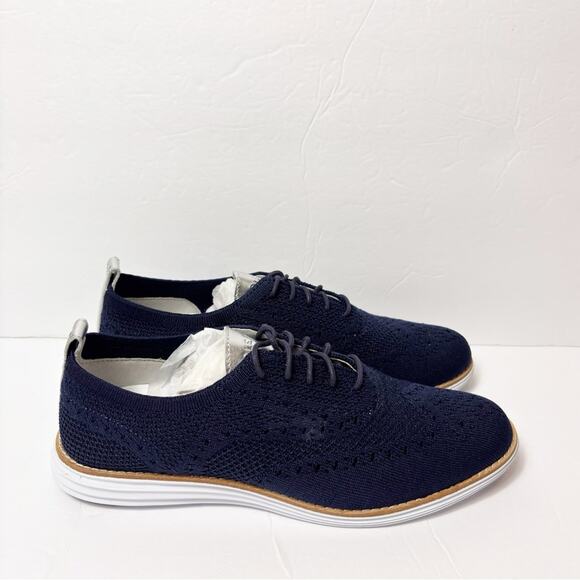 COLE HAAN OG GRD STCHLT WNG OX MARINE BLUE WOMEN SIZE 9 BRAND NEW WITH BOX - Picture 3 of 12